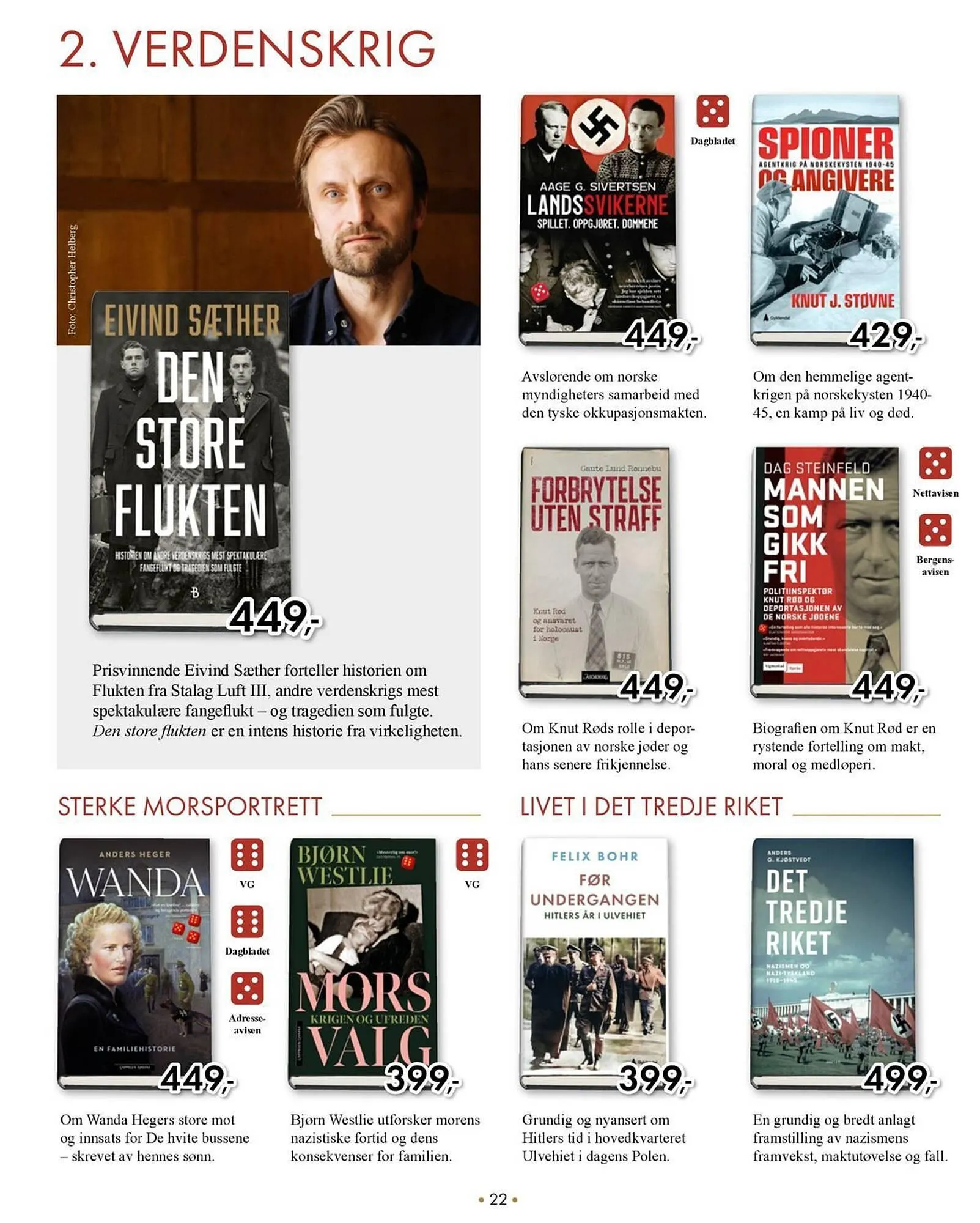 Norli kundeavis fra 2. desember til 31. desember 2025 - kundeavisside 22