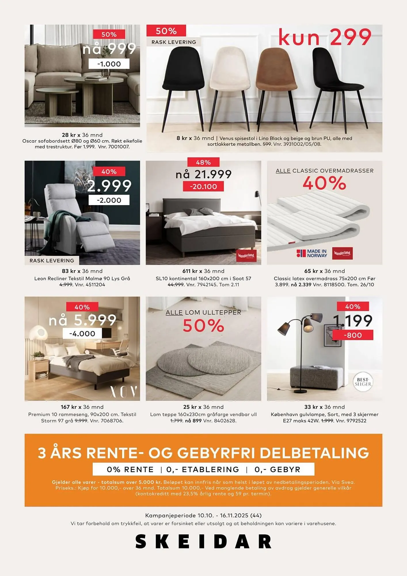 Skeidar kundeavis fra 3. november til 9. november 2025 - kundeavisside 32
