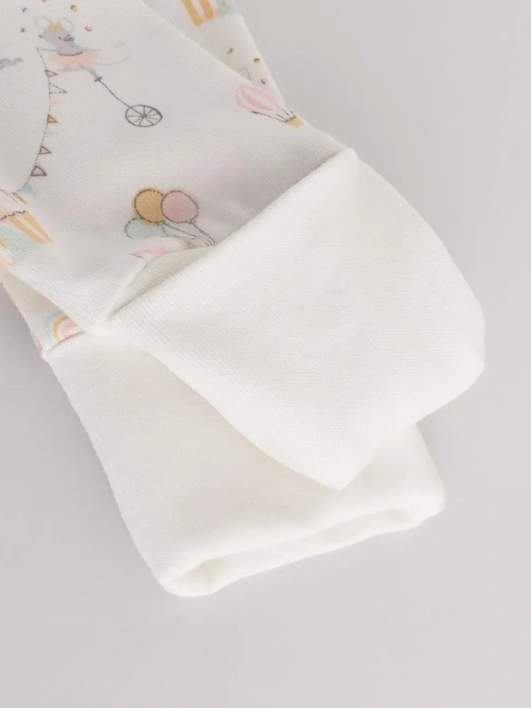 Pink 5 Pack Baby Sleepsuits (0mths-3yrs)