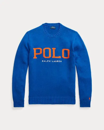 Logo Cotton Crewneck Jumper