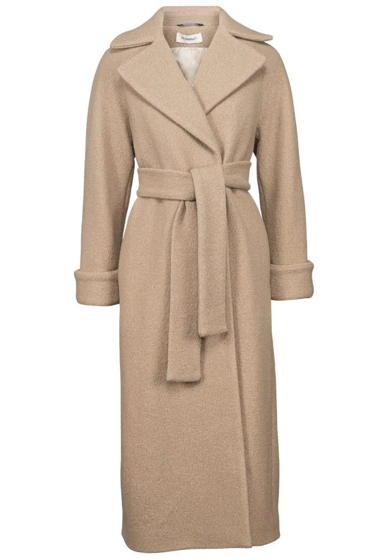 Wool Coat Long – Beige