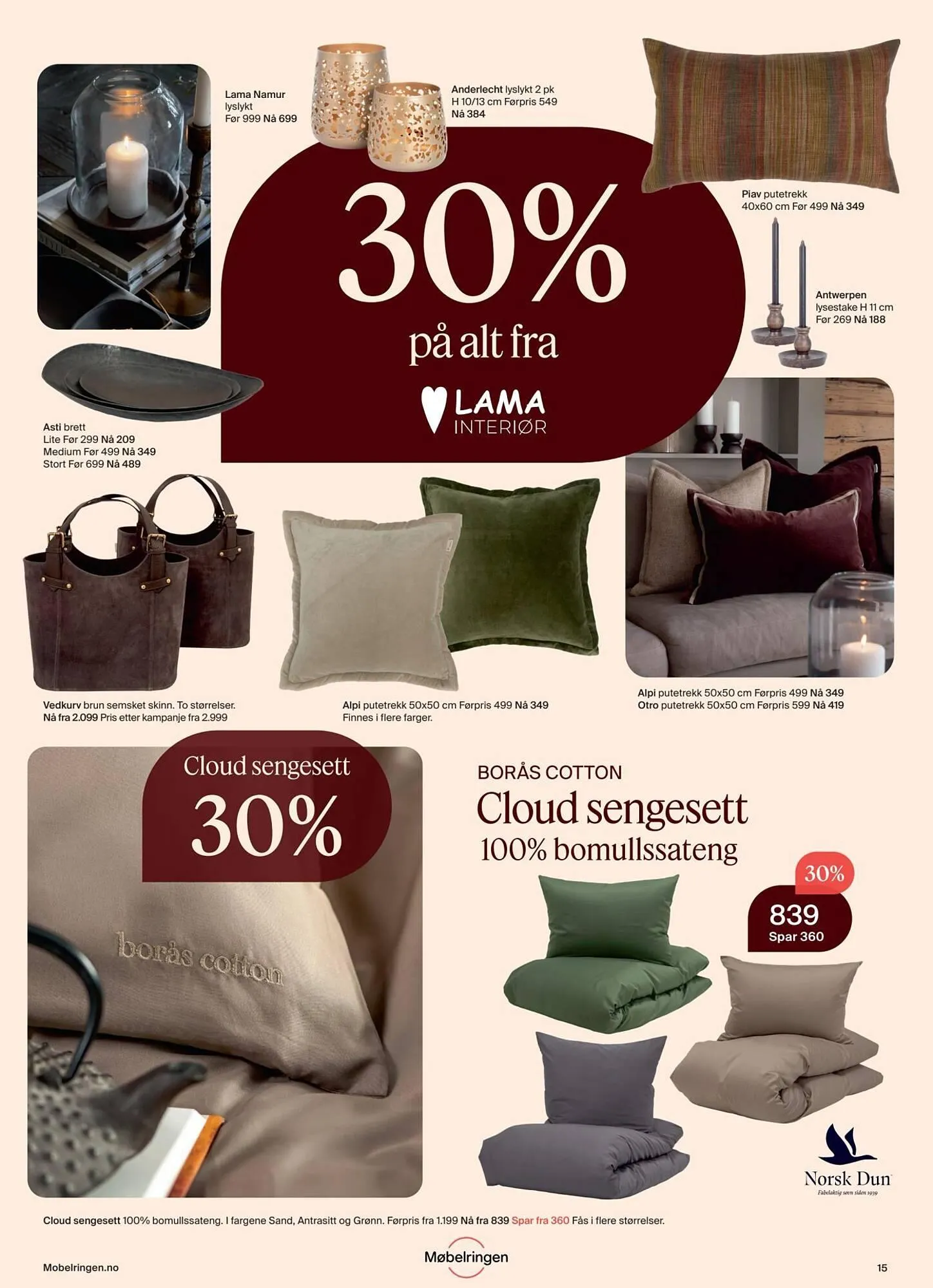 Møbelringen kundeavis fra 2. januar til 9. februar 2026 - kundeavisside 15
