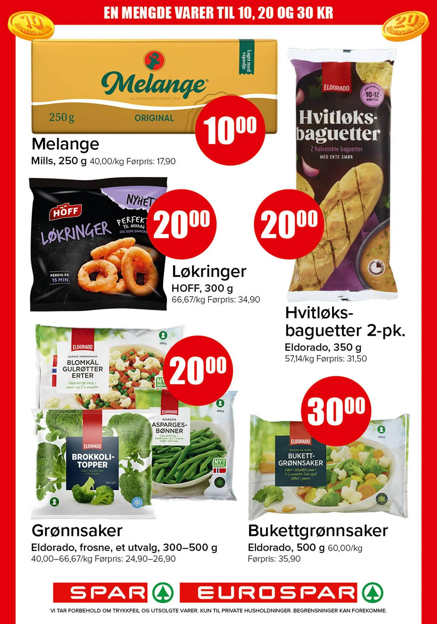 Eurospar kundeavis fra 20. oktober til 26. oktober 2025 - kundeavisside 6