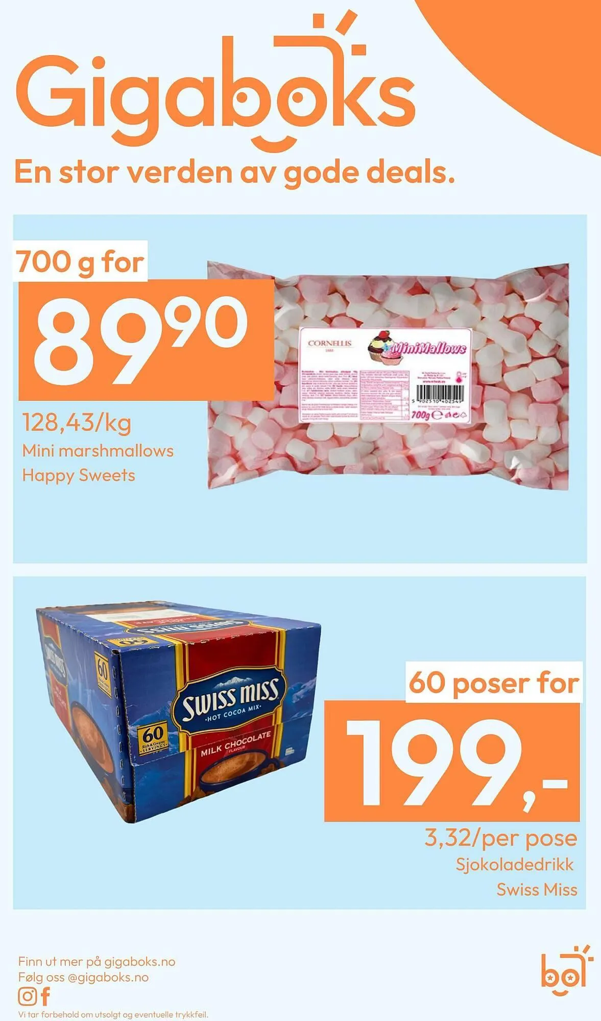 Gigaboks Kundeavis fra 15. oktober til 18. oktober 2024 - kundeavisside 16