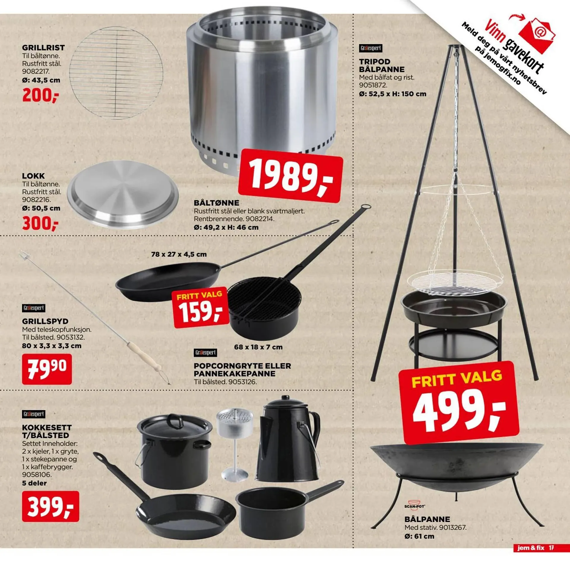 Jem & fix kundeavis fra 5. april til 12. april 2026 - kundeavisside 17