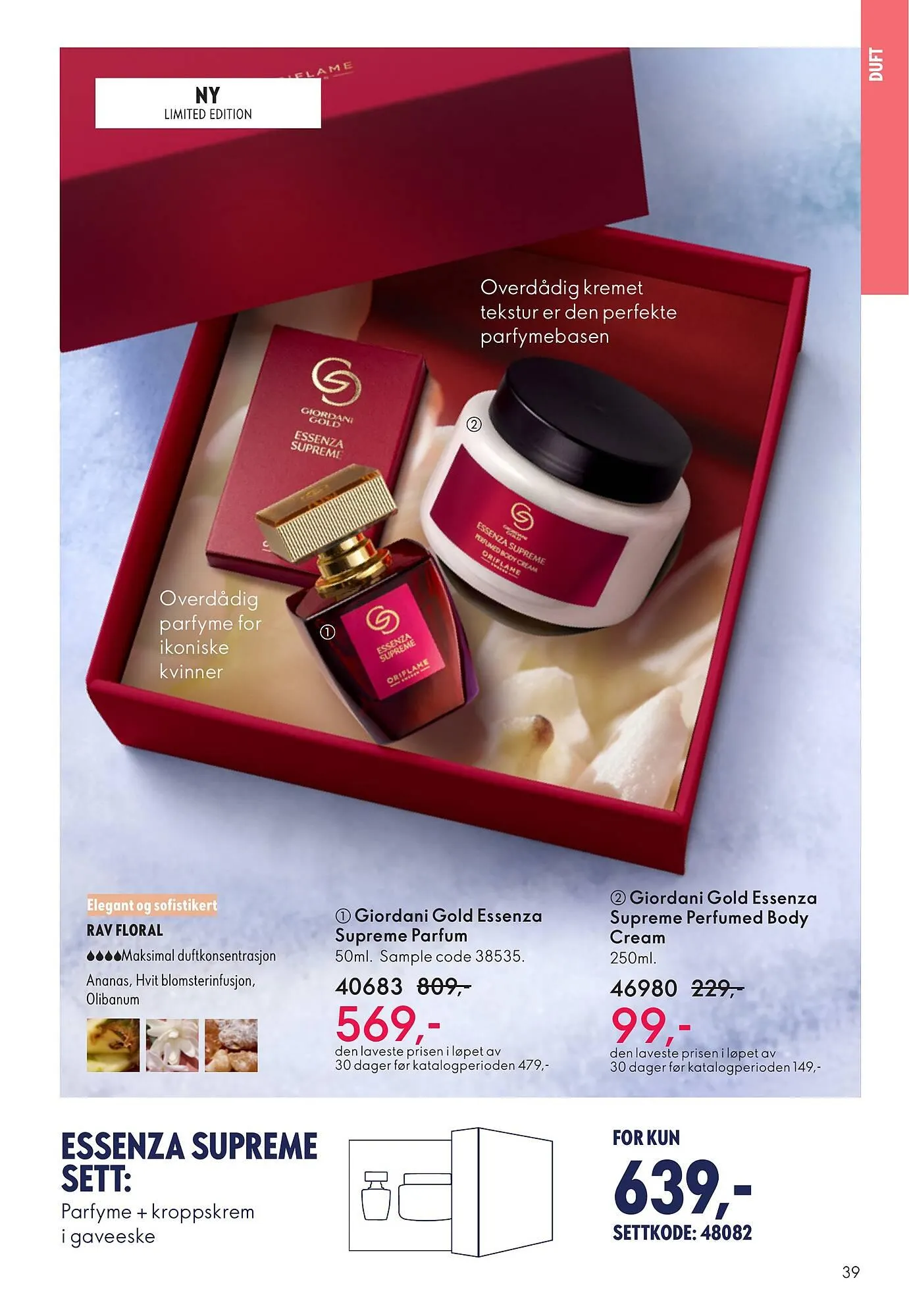 Oriflame katalog fra 2. desember til 9. desember 2025 - kundeavisside 39