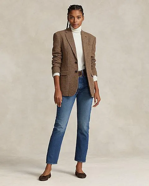 High-Rise Relaxed Straight Crop Jean