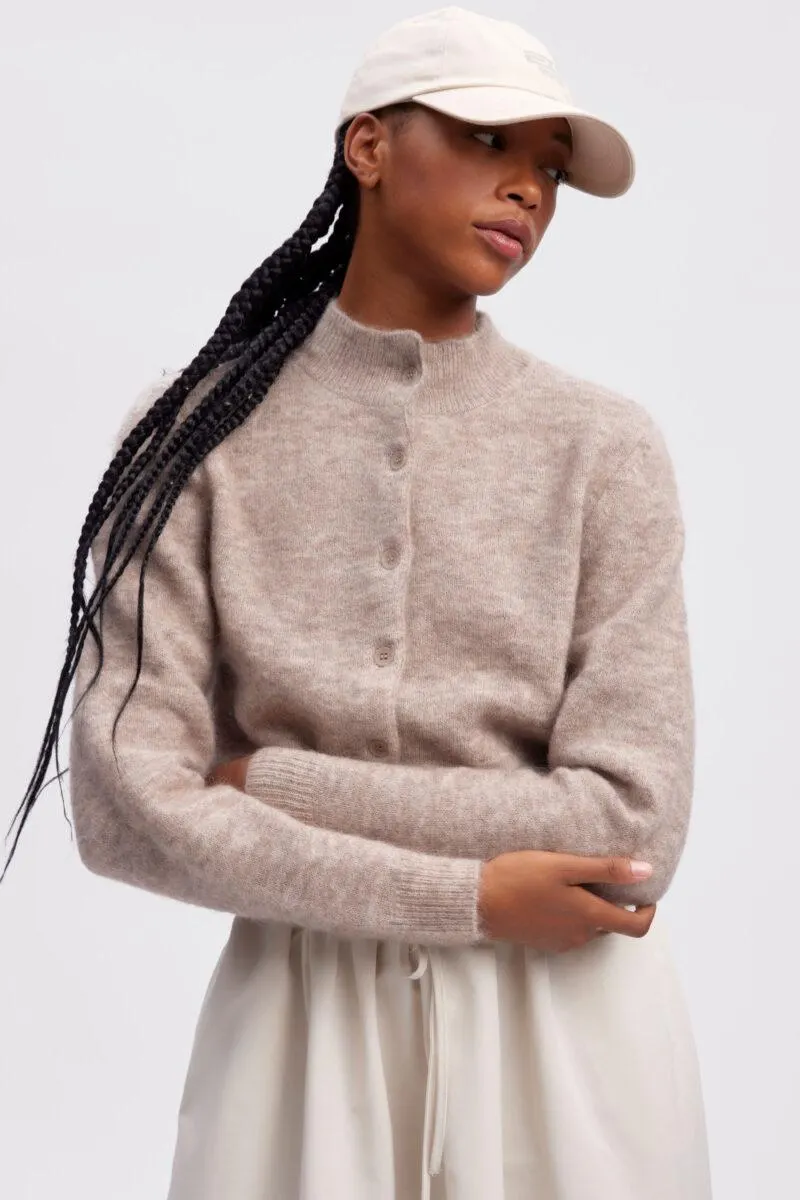 Debbie GZ Cardigan Warm Sand