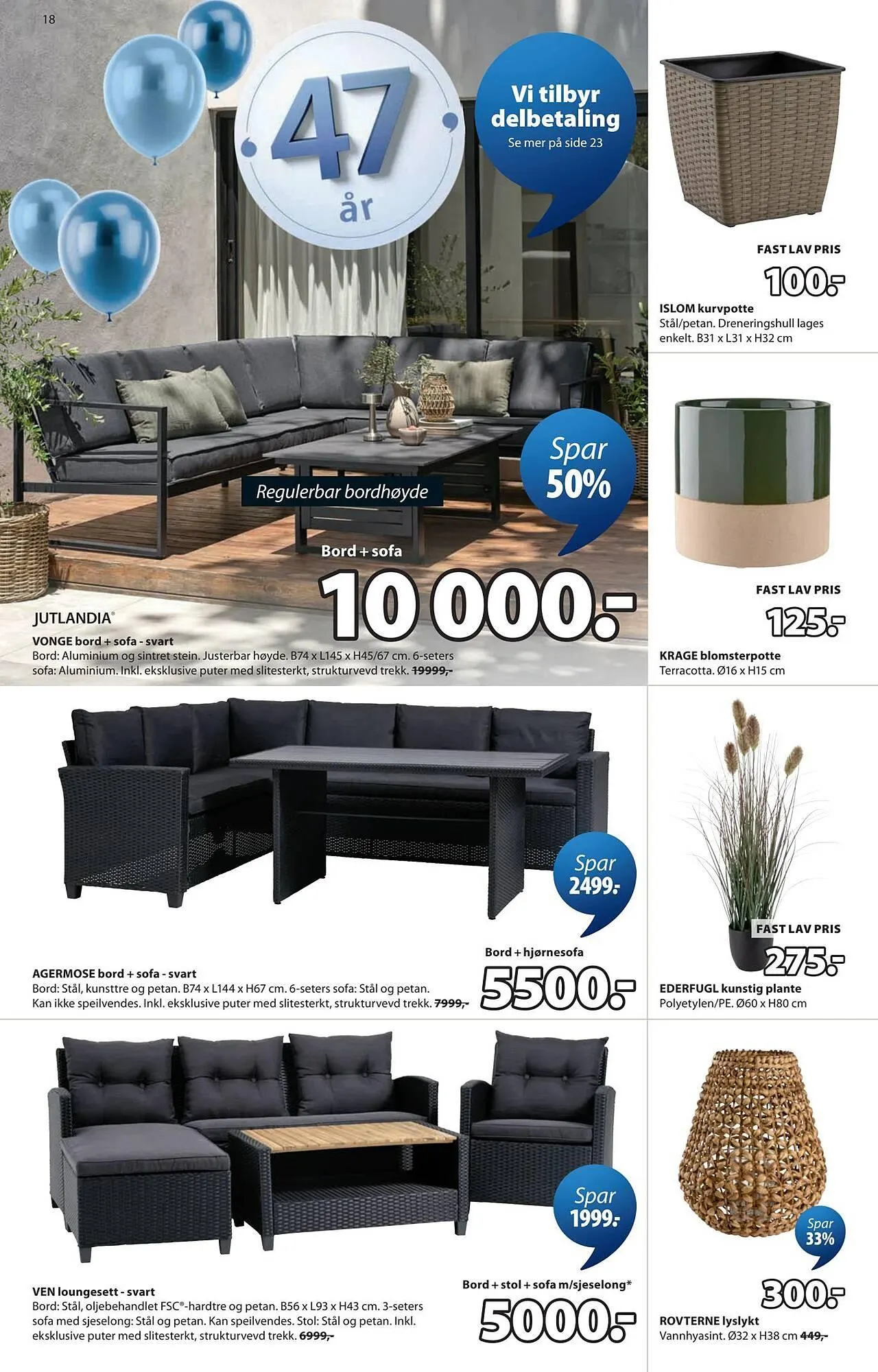 JYSK kundeavis fra 13. april til 19. april 2026 - kundeavisside 18