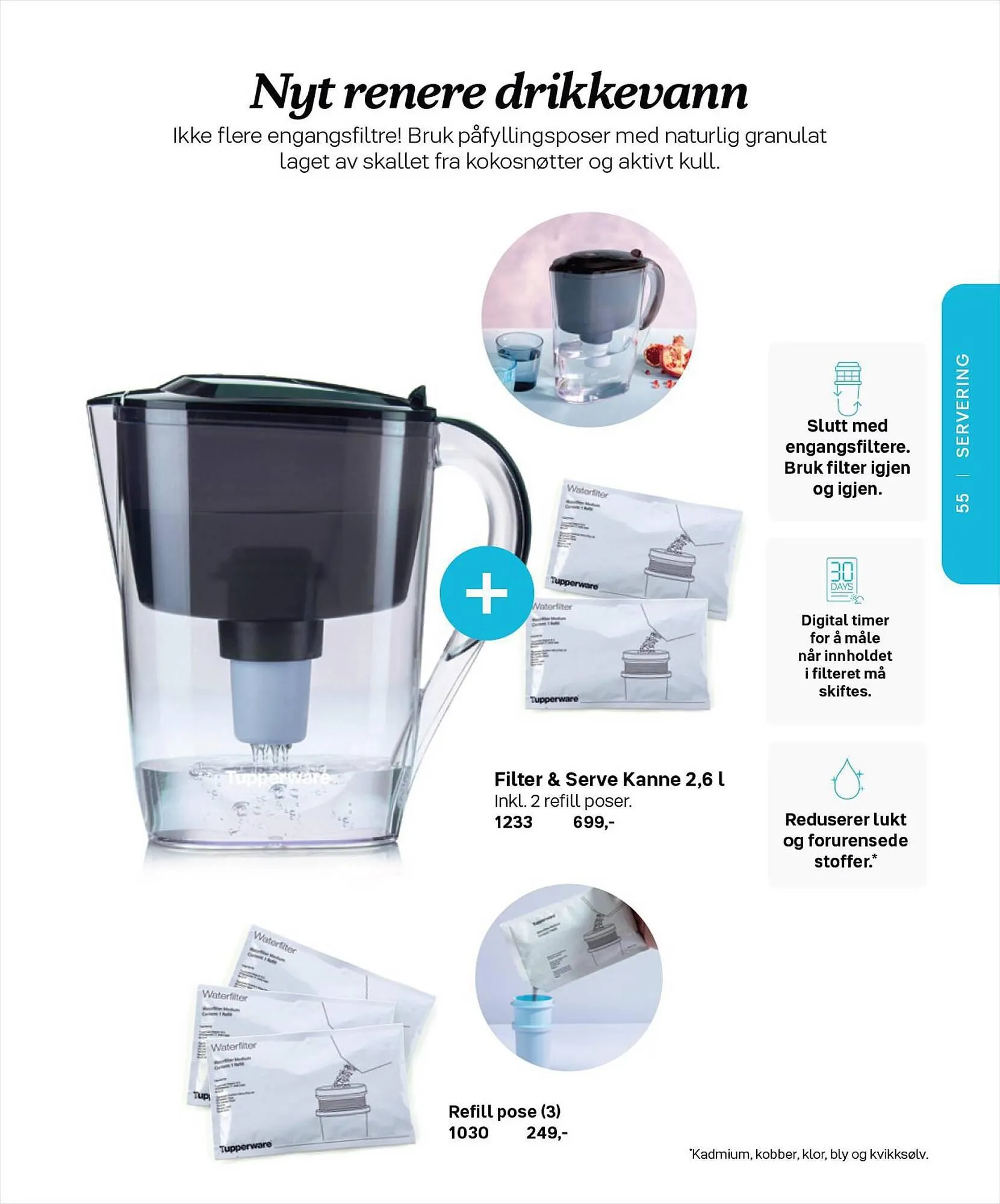 Tupperware Kundeavis fra 6. mars til 31. august 2023 - kundeavisside 55