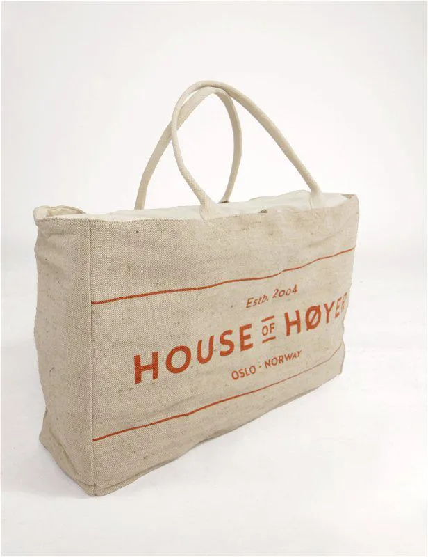 House of Høyer Tote Bag Large Beige