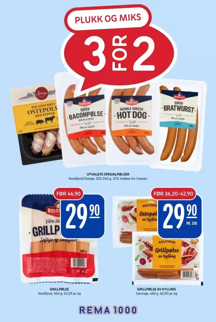 Spesialtilbud for deg fra 16. februar til 22. februar 2025 - kundeavisside 21