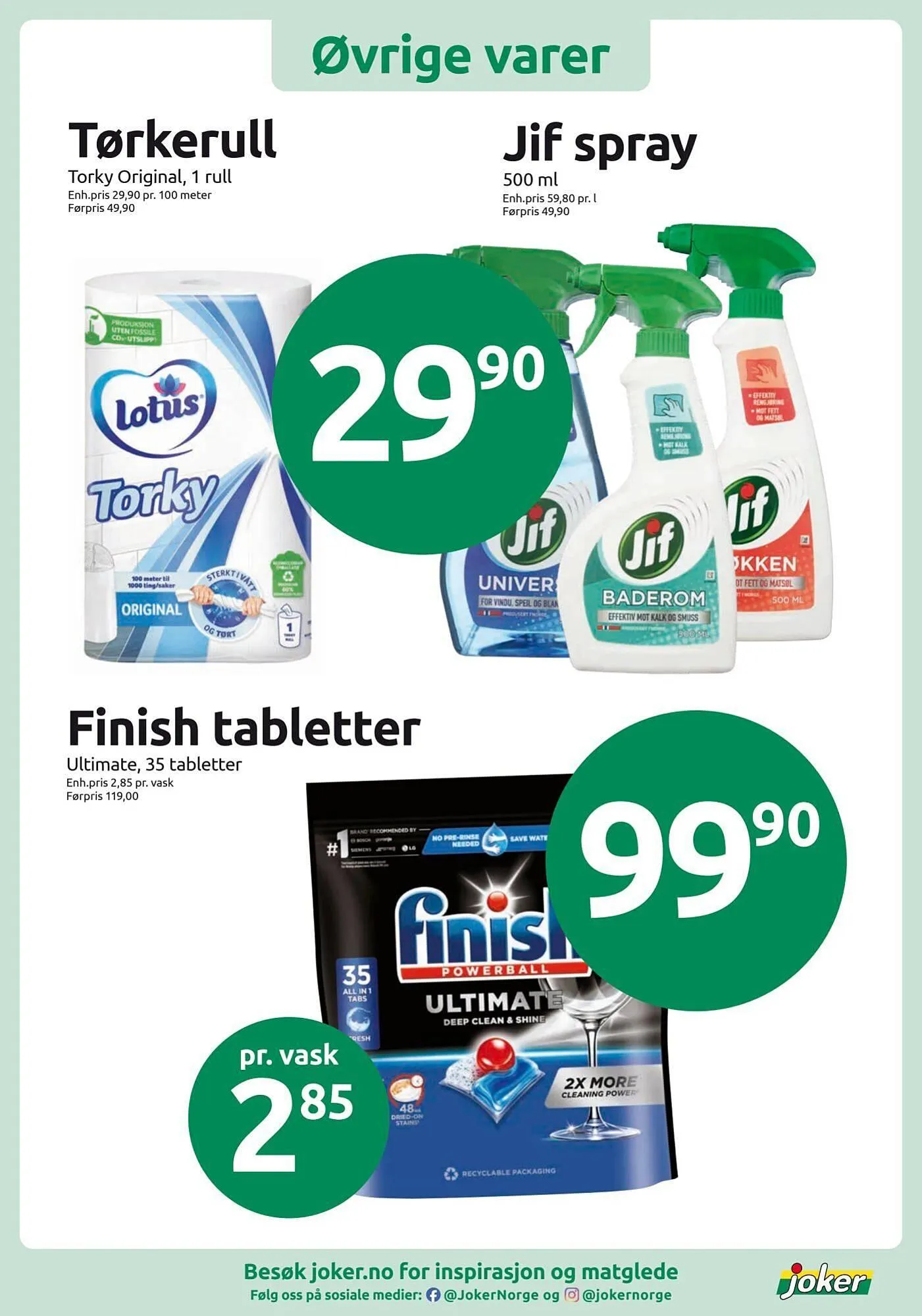 Joker kundeavis fra 24. februar til 1. mars 2026 - kundeavisside 9