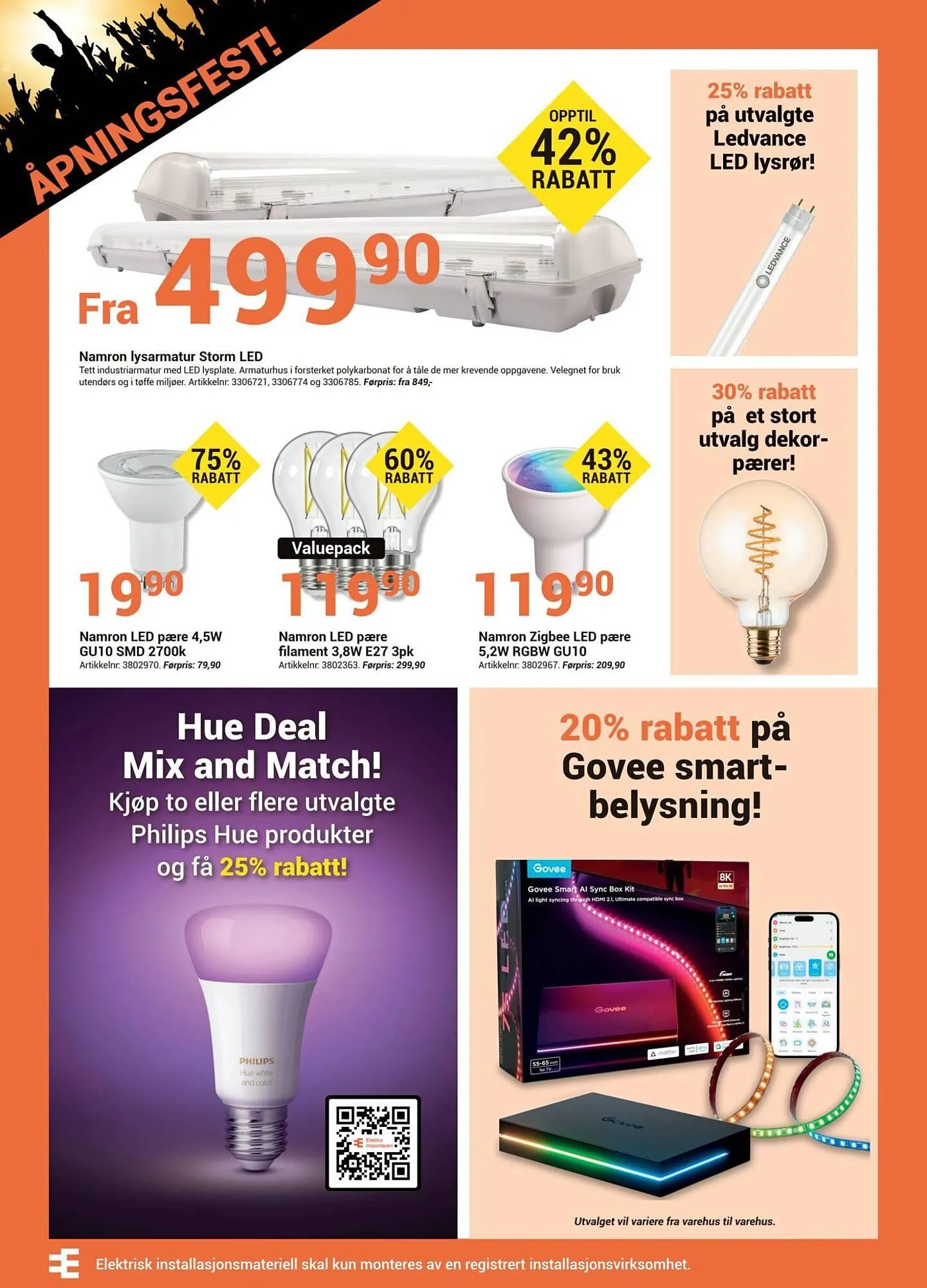 Elektroimportøren kundeavis fra 15. februar til 9. mars 2026 - kundeavisside 4