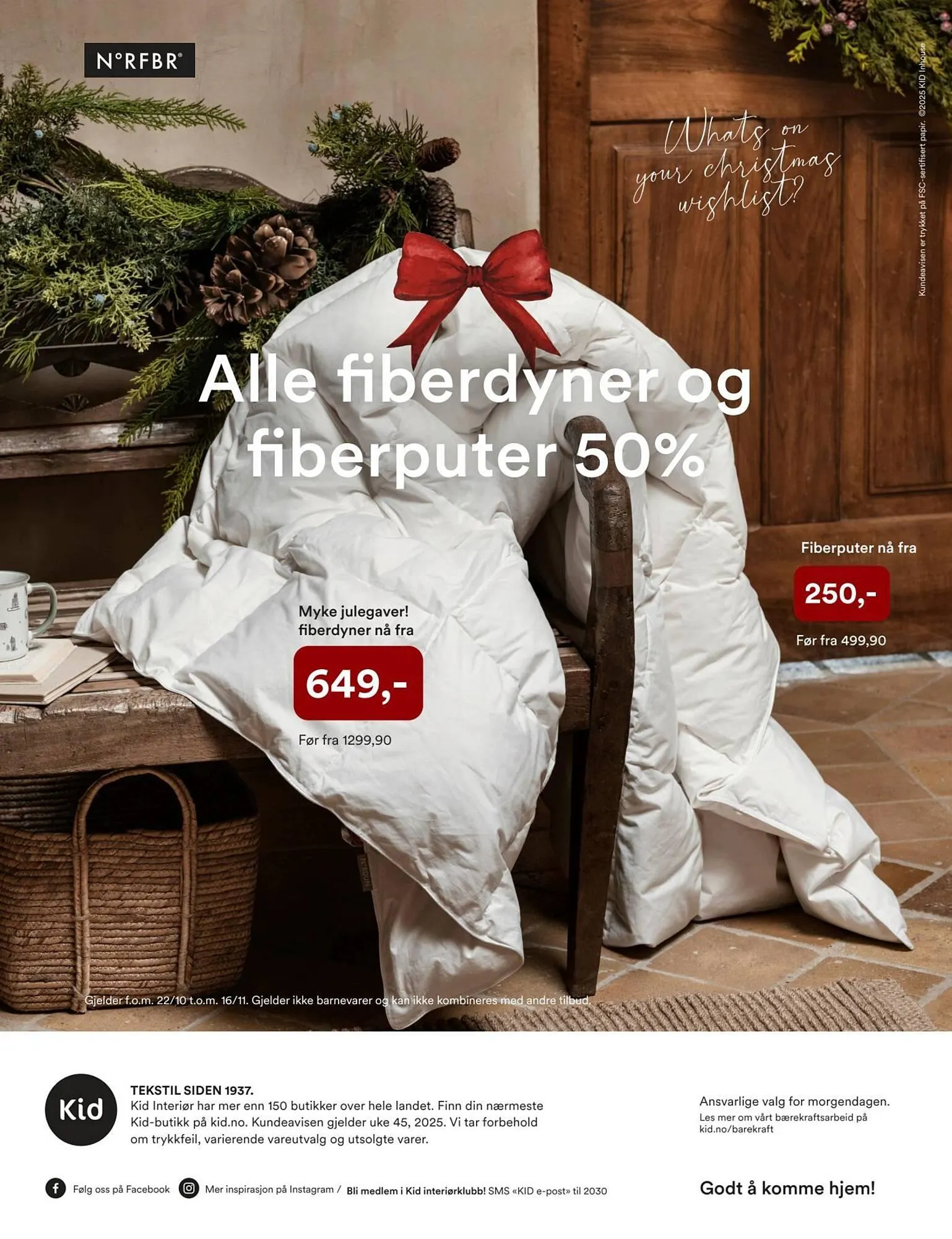 Kid Interiør kundeavis fra 3. november til 9. november 2025 - kundeavisside 12