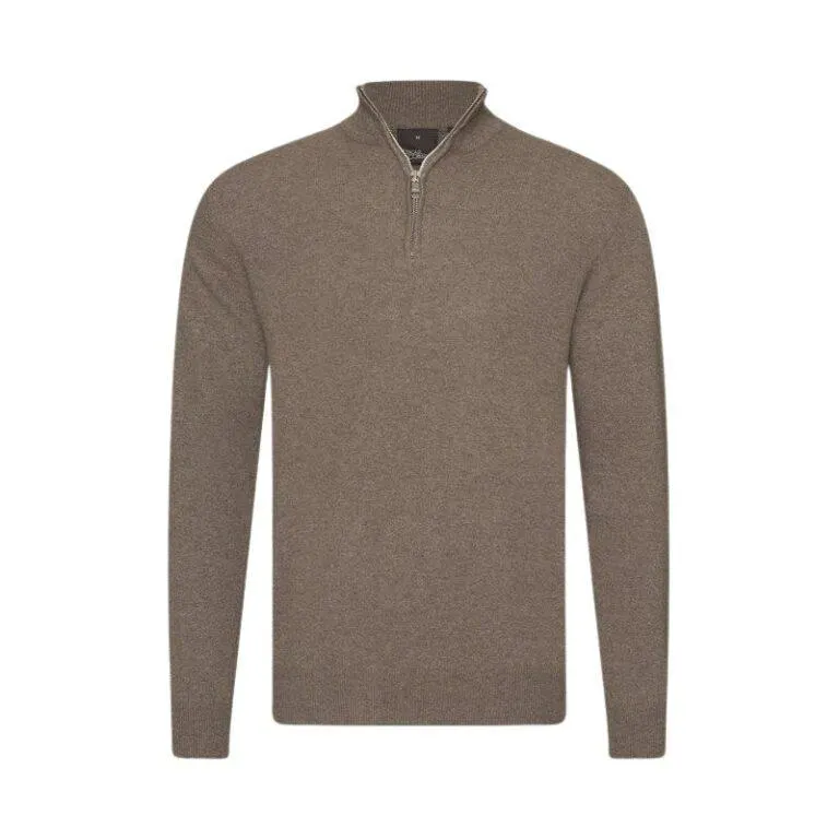 Patton Half Zip – Beige