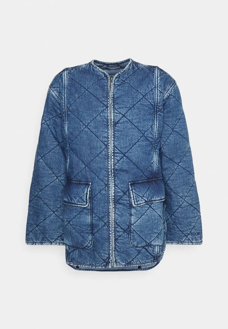 PADDED QUILT JANE - Jeansjakke