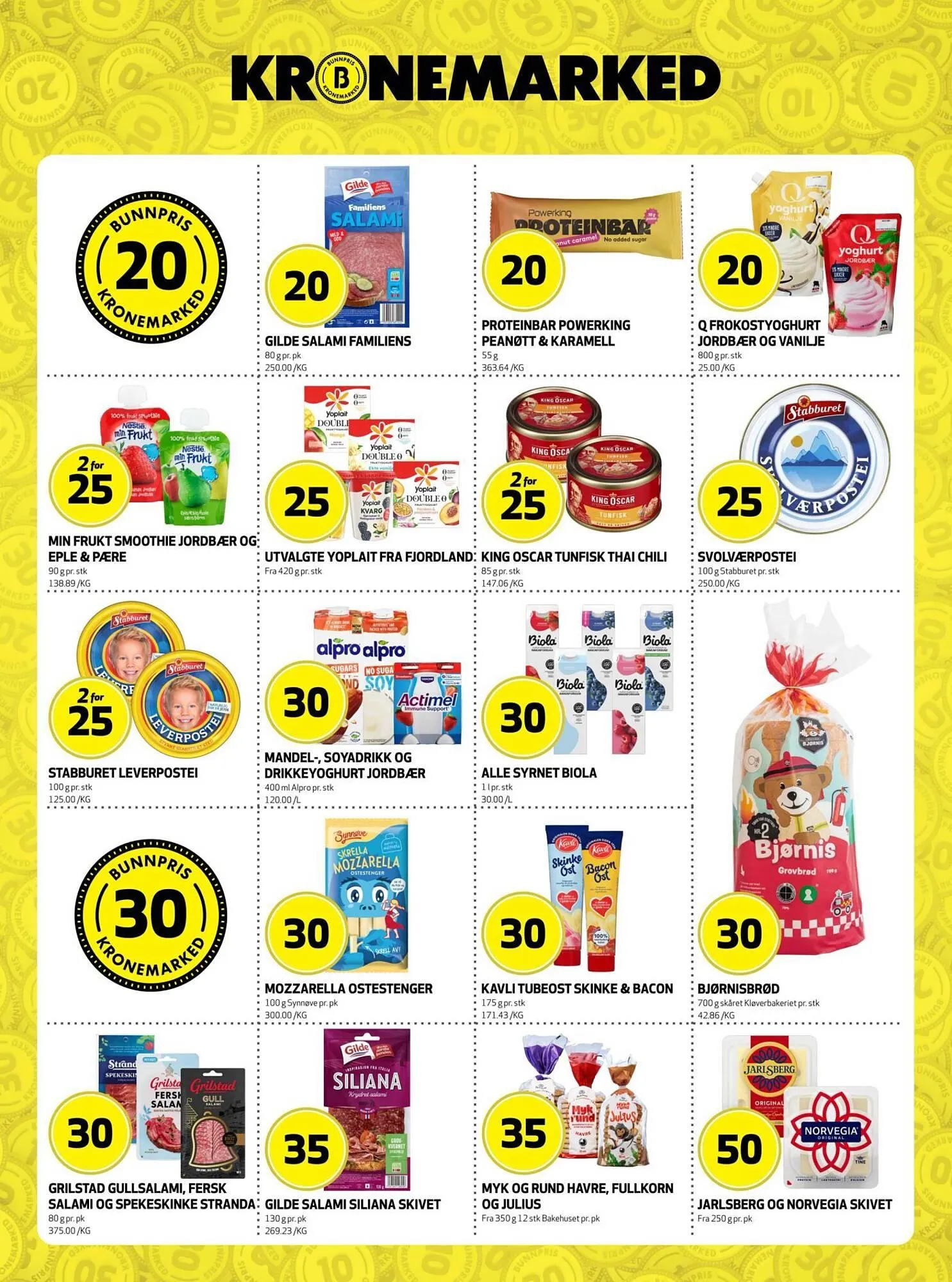 Bunnpris kundeavis fra 12. januar til 19. januar 2026 - kundeavisside 7