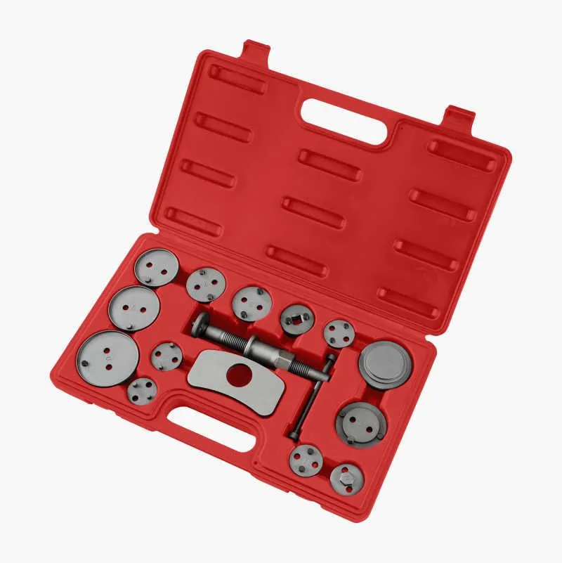 Bremsestempelverktøy, 15 deler