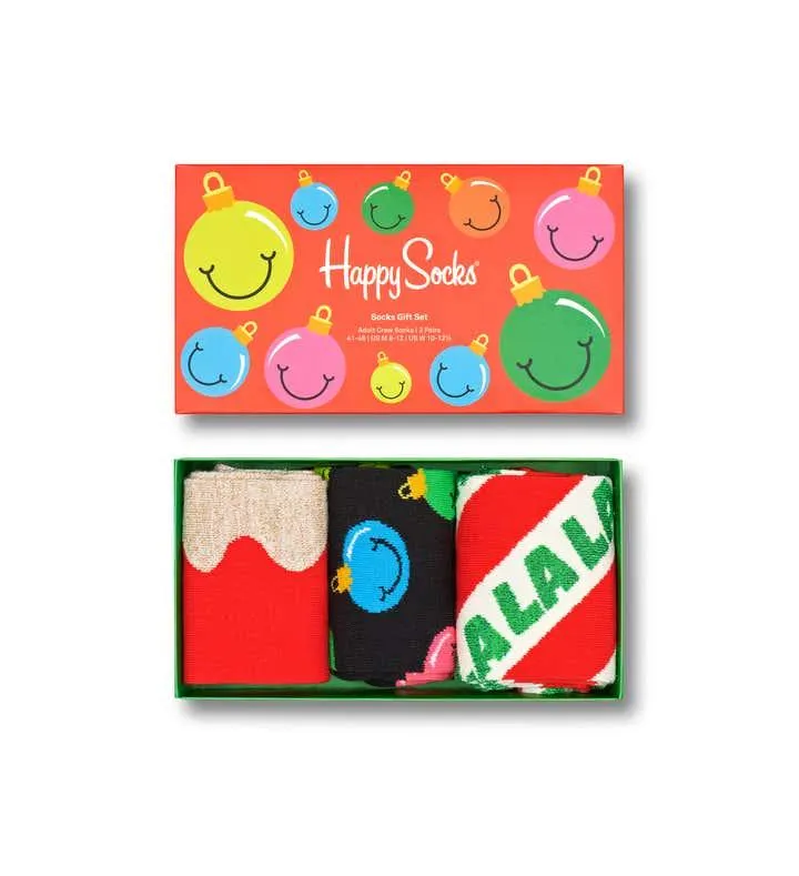 3-Pack Time for Holiday Socks Gift Set