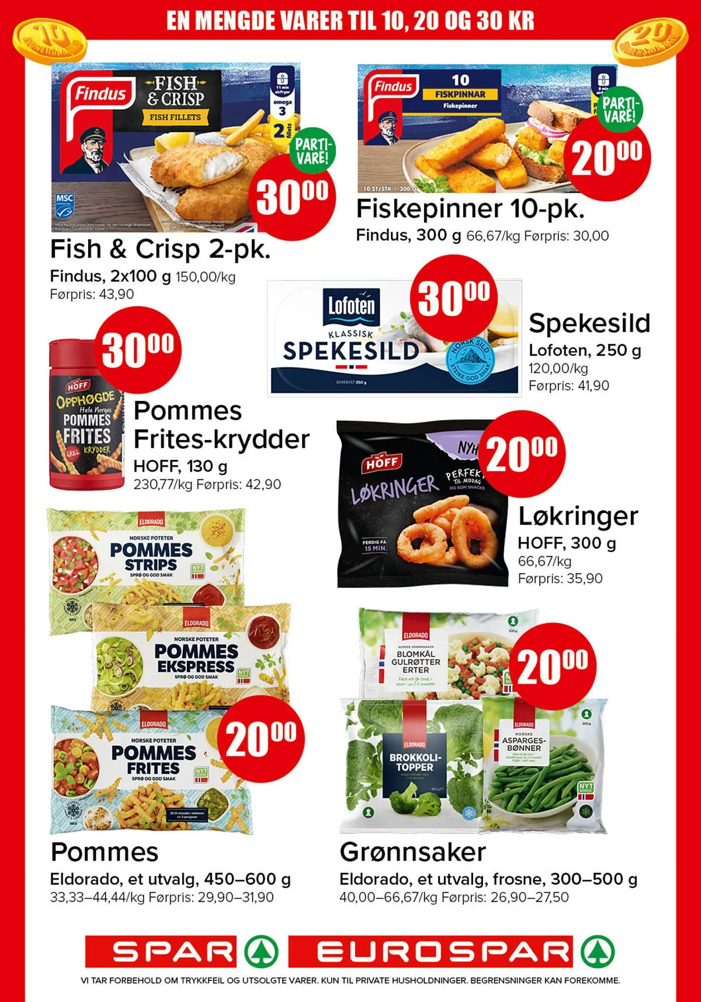 Eurospar kundeavis fra 16. mars til 22. mars 2026 - kundeavisside 5