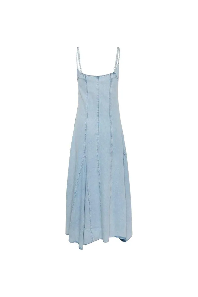 Kaila GZ Long Dress Light Blue Washed