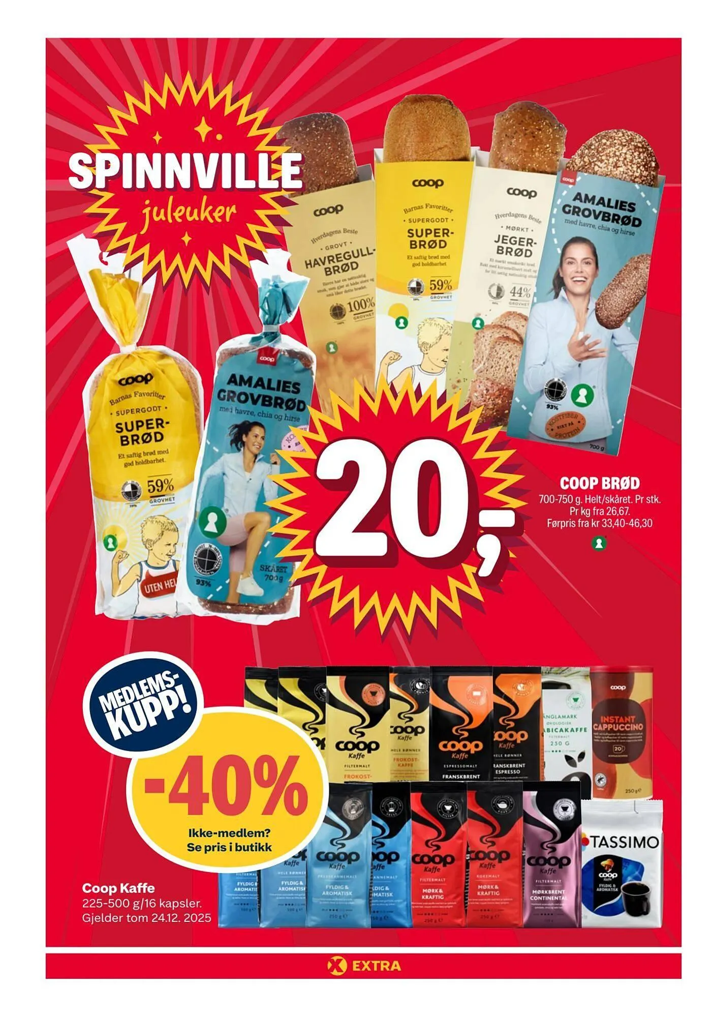 Coop Extra kundeavis fra 8. desember til 14. desember 2025 - kundeavisside 2