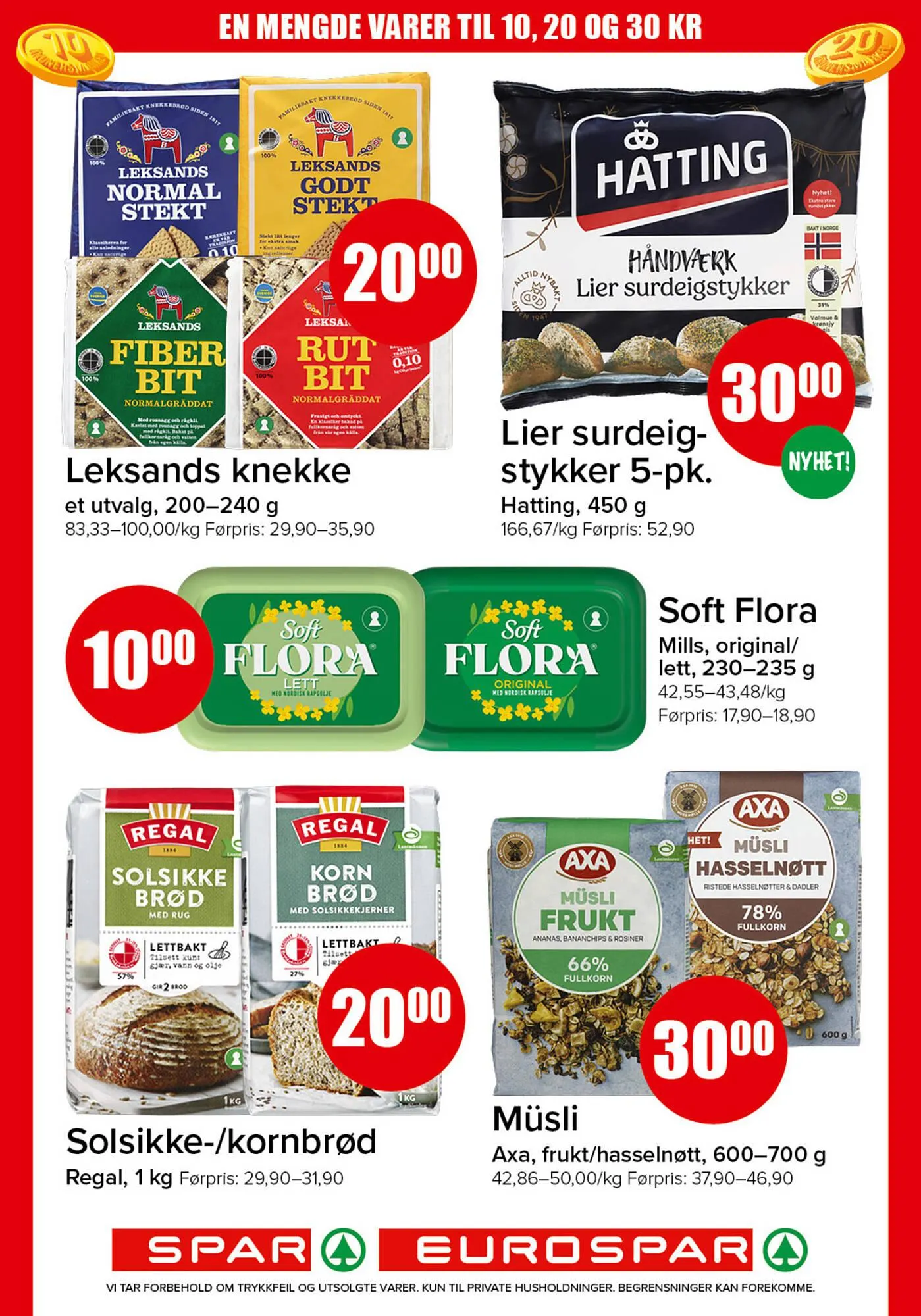 Eurospar kundeavis fra 20. oktober til 26. oktober 2025 - kundeavisside 9