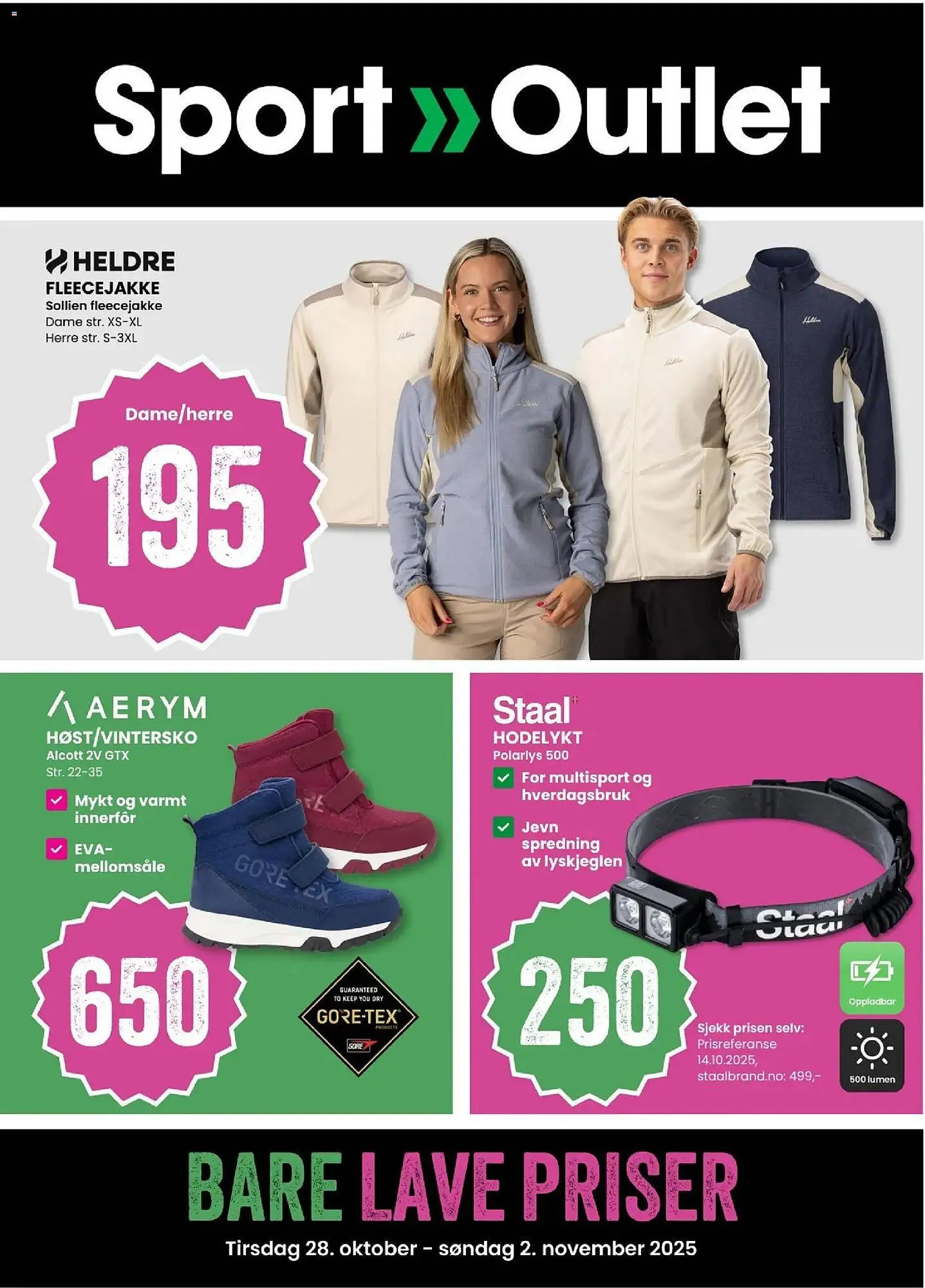 Sport Outlet kundeavis - 1