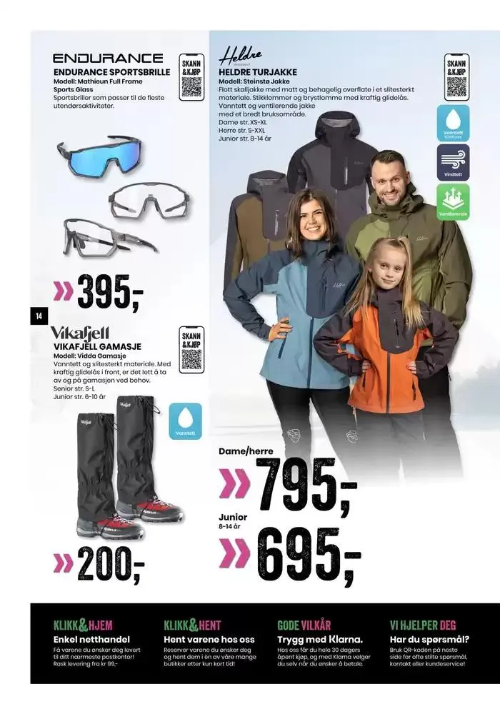 Folder Sport Outlet fra 21. februar til 7. mars 2025 - kundeavisside 14