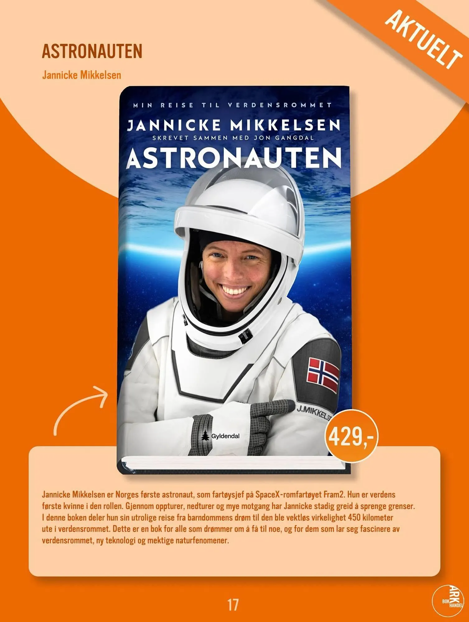 Ark Bokhandel kundeavis fra 1. oktober til 31. oktober 2025 - kundeavisside 17