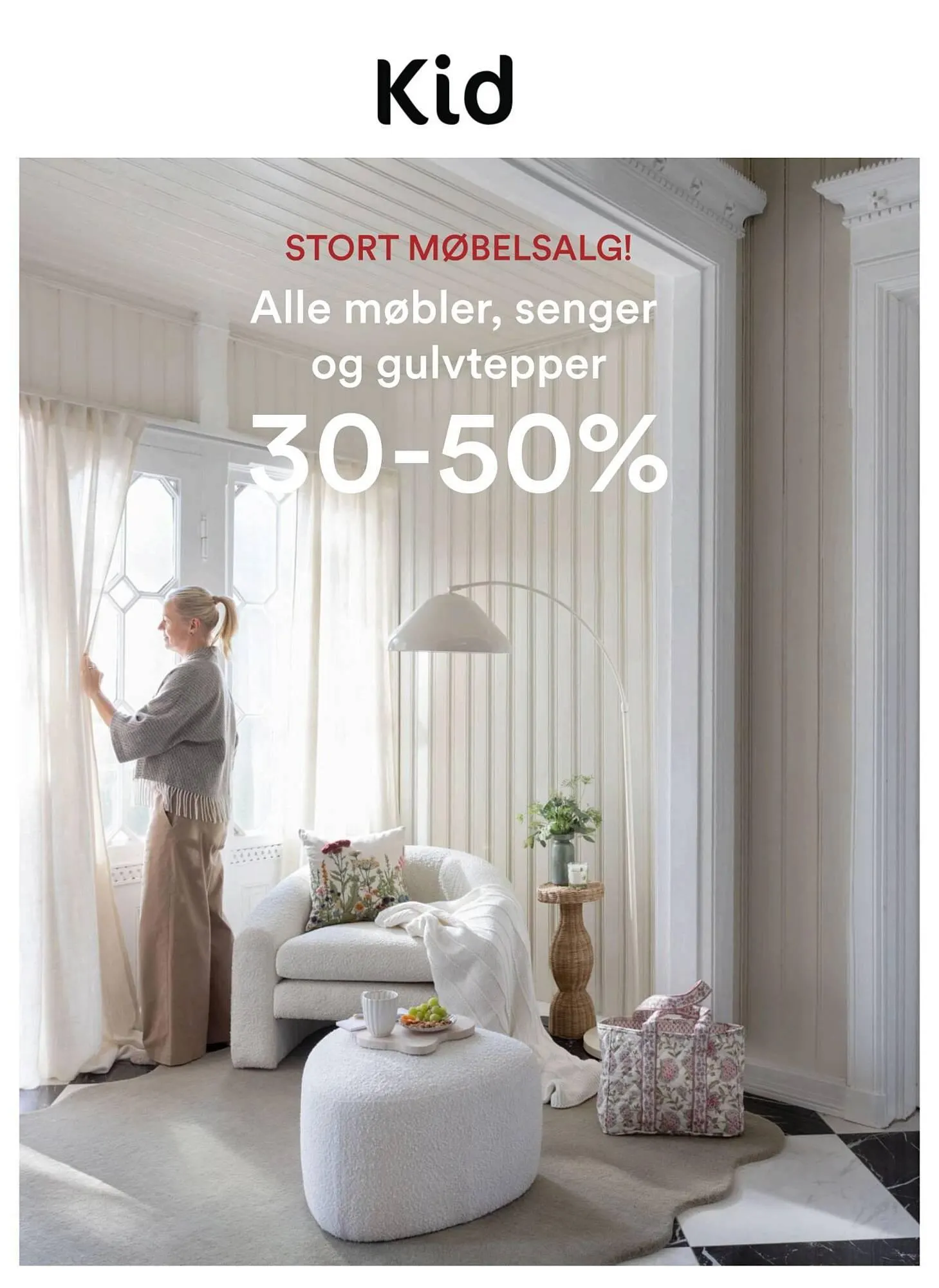 Kid Interiør kundeavis fra 12. januar til 26. januar 2026 - kundeavisside 1