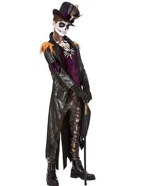 Deluxe Voodoo Witch Doctor - Kostyme til Mann 5 Deler
