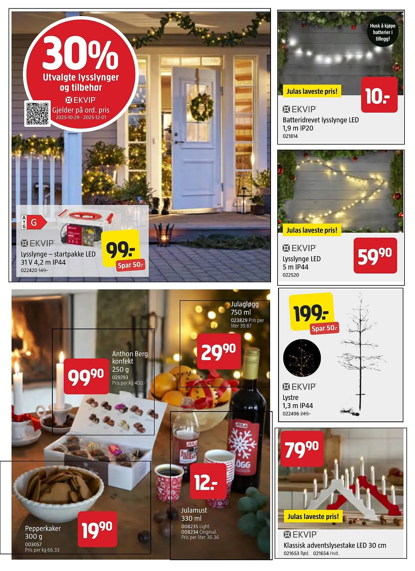 Jula kundeavis fra 30. oktober til 12. november 2025 - kundeavisside 4