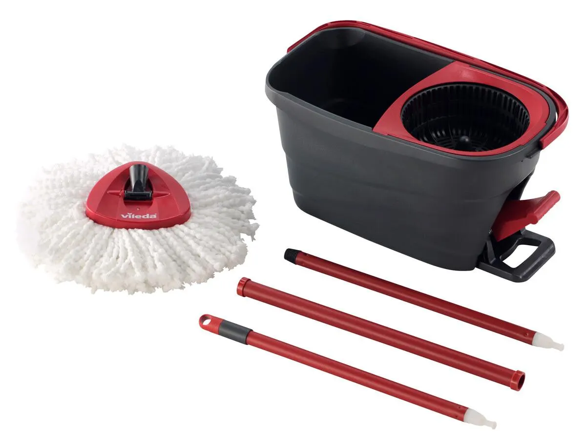 Vileda Turbo Smart Moppi, sanko ja puristin