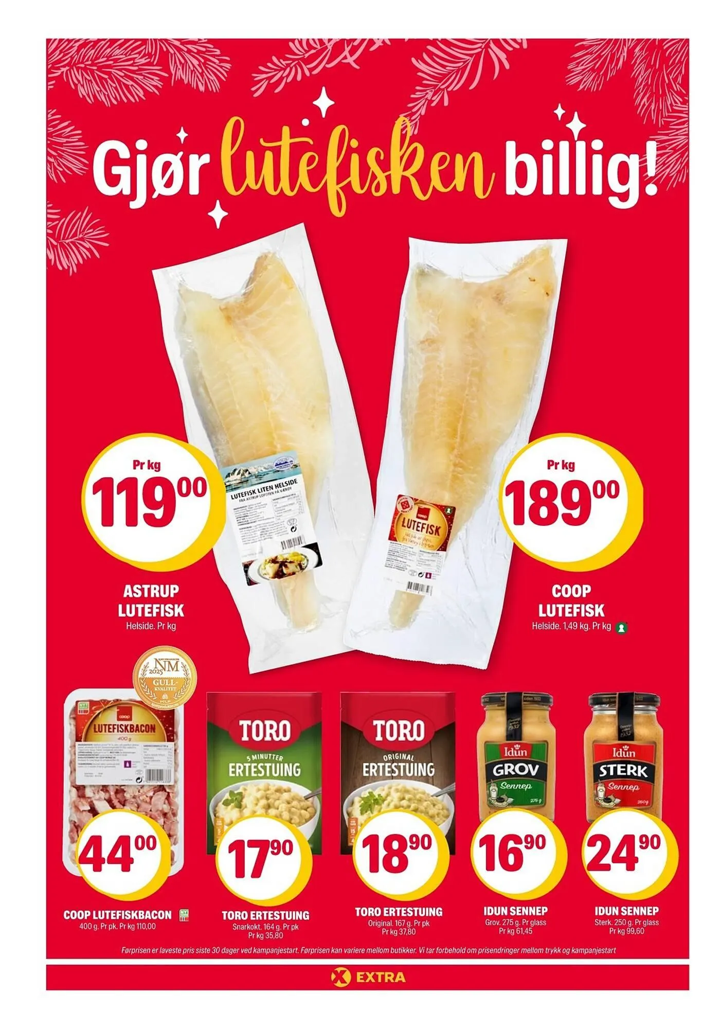 Coop Extra kundeavis fra 22. desember til 4. januar 2026 - kundeavisside 7