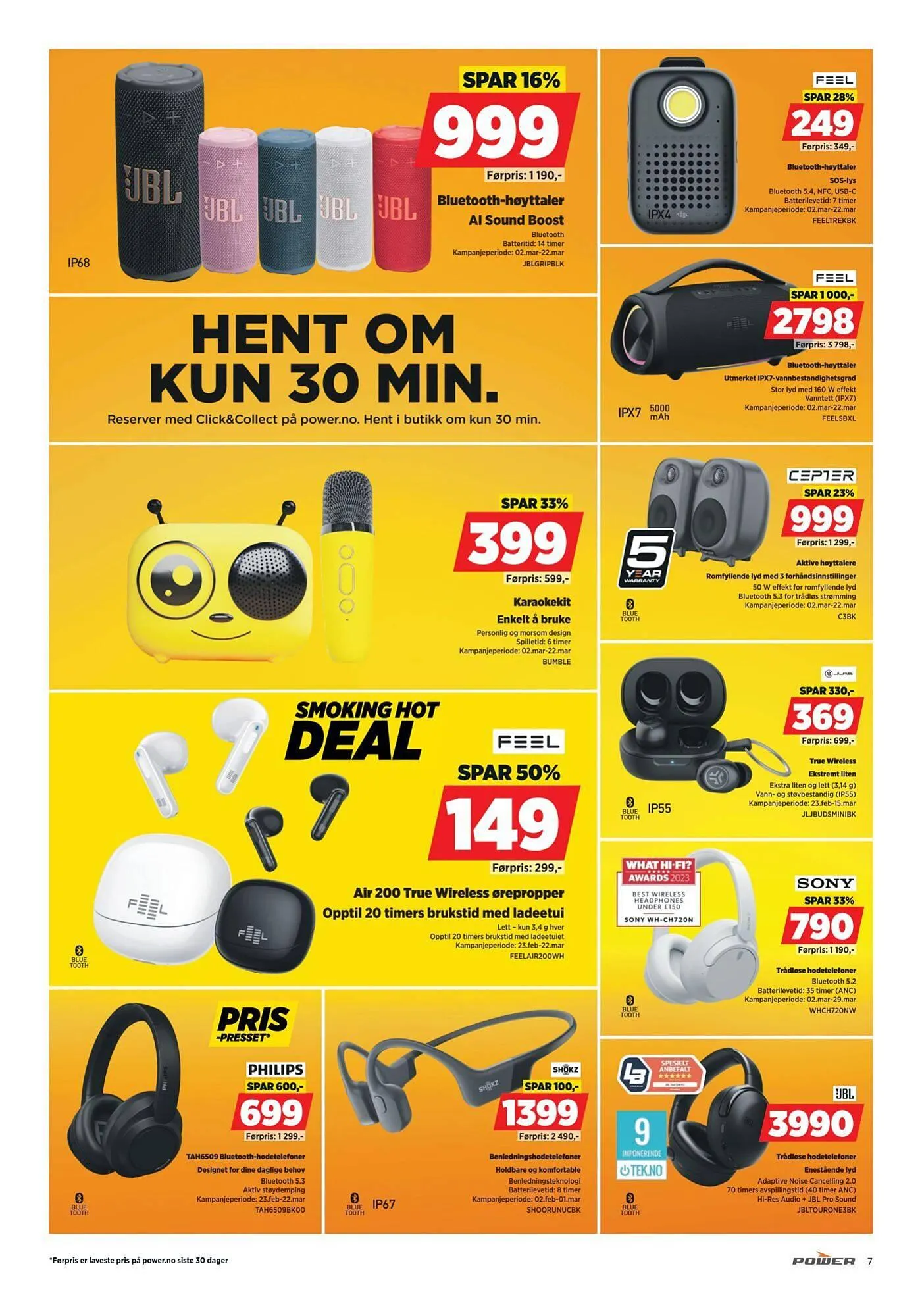 POWER kundeavis fra 2. mars til 8. mars 2026 - kundeavisside 7