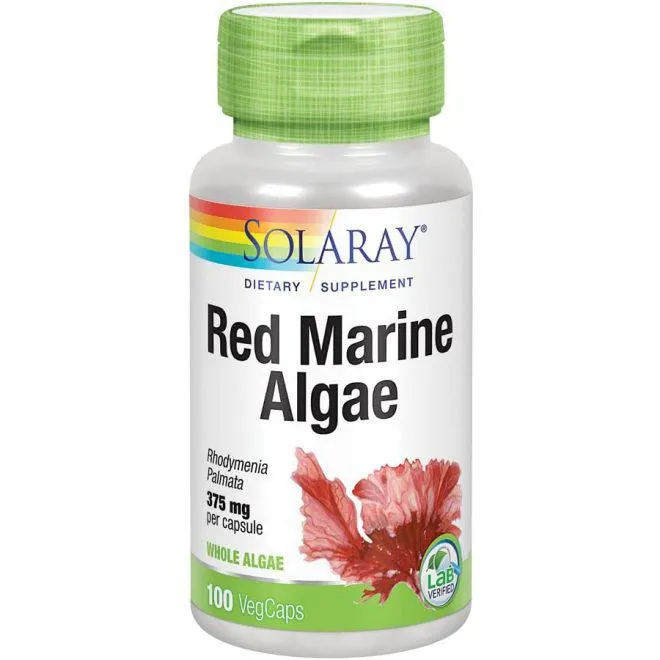 Solaray red marine algae 100 kapsler