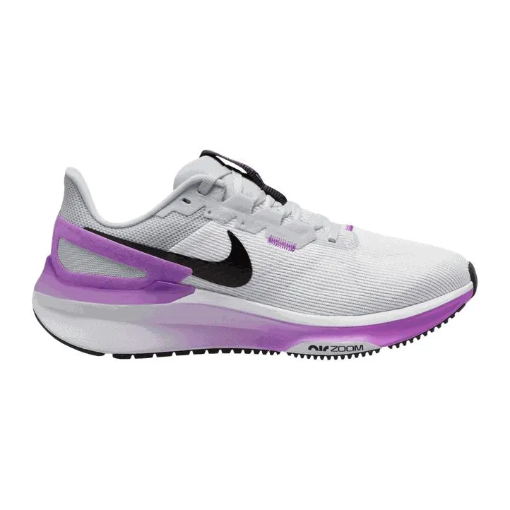 Nike Air Zoom Structure 25, løpesko, dame, Hvit