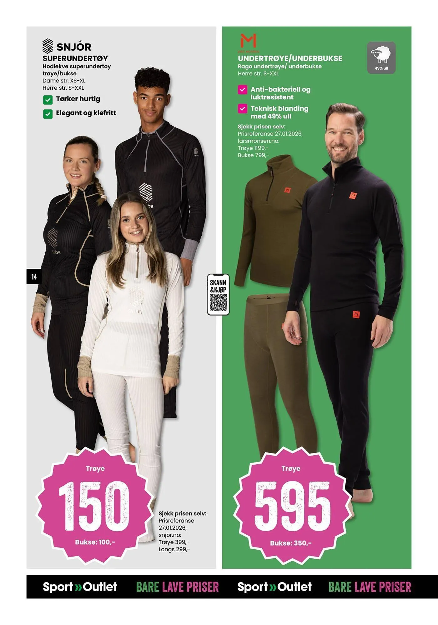 Sport Outlet kundeavis fra 10. februar til 23. februar 2026 - kundeavisside 14