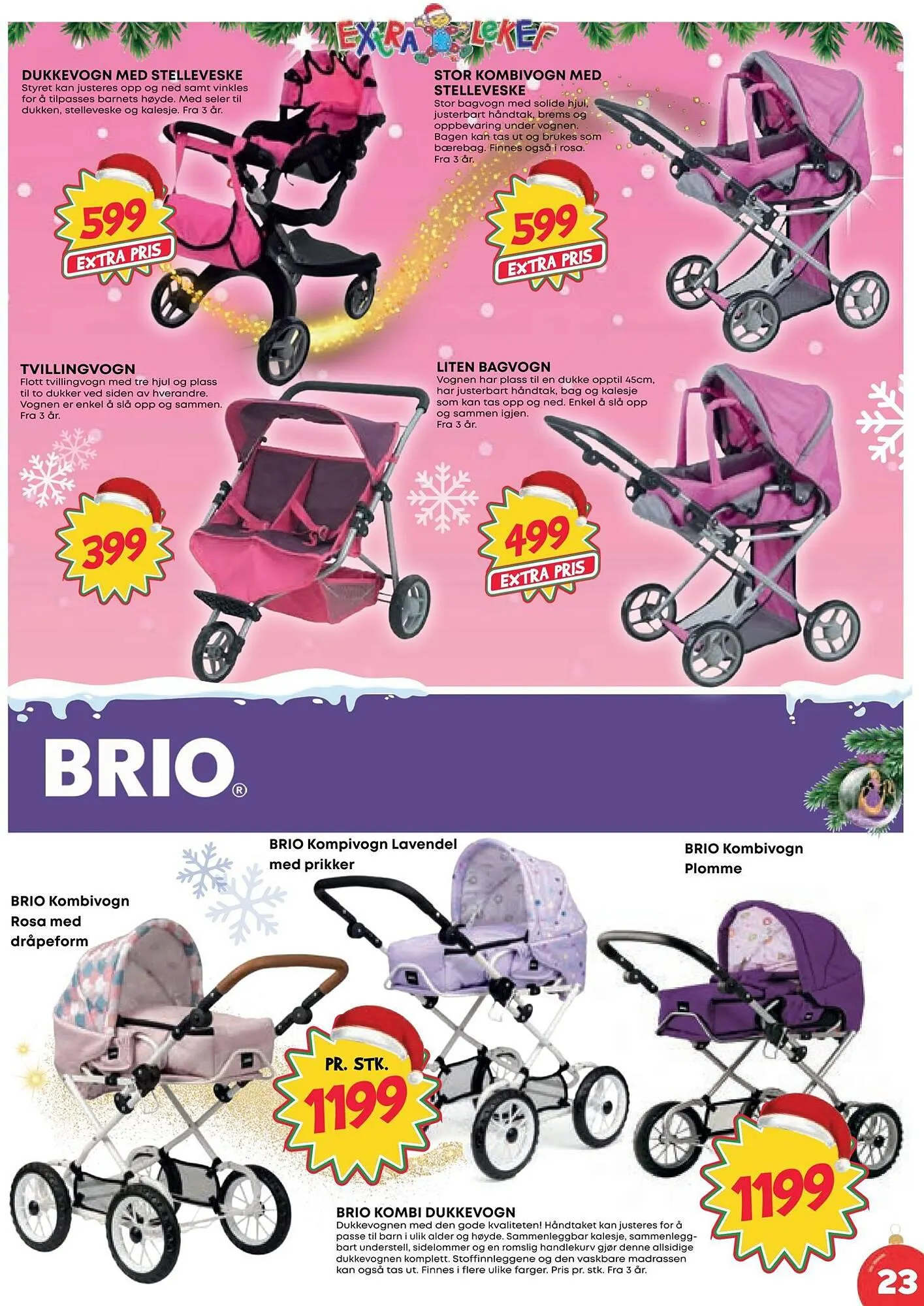 Extra Leker Kundeavis fra 14. november til 24. desember 2023 - kundeavisside 23