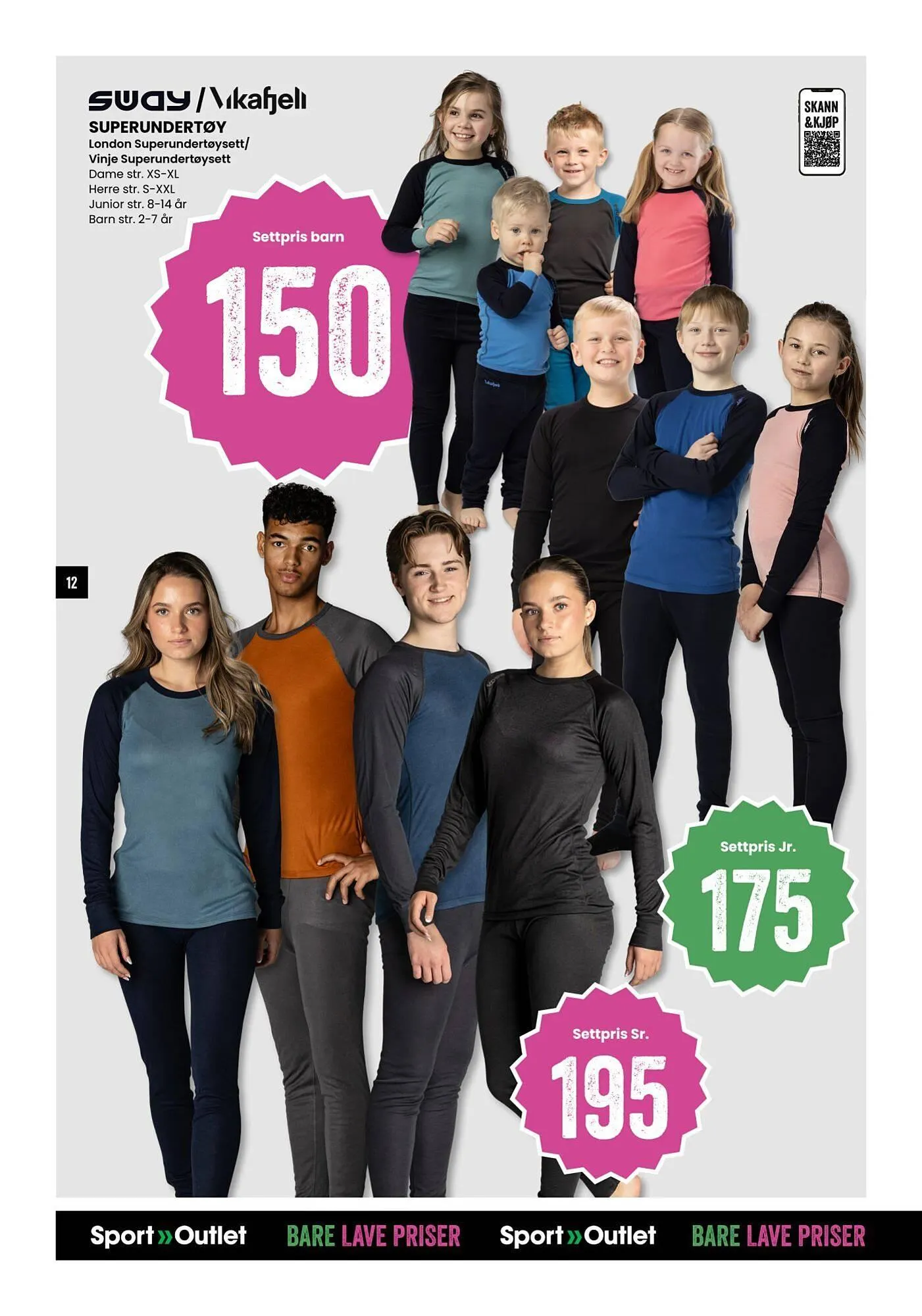 Sport Outlet kundeavis fra 10. februar til 23. februar 2026 - kundeavisside 12