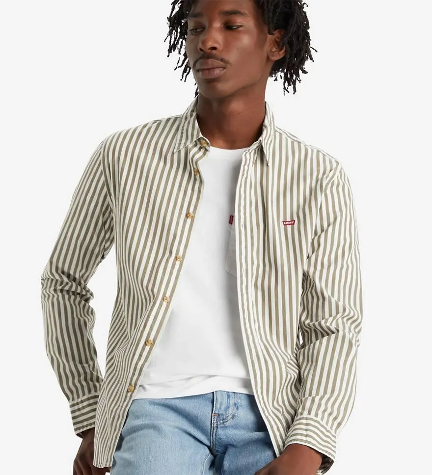 Battery Housemark Slim Fit Shirt