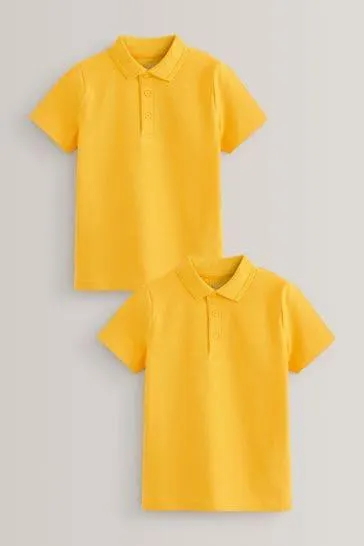 Cotton School Polo Shirts (3-16yrs)
