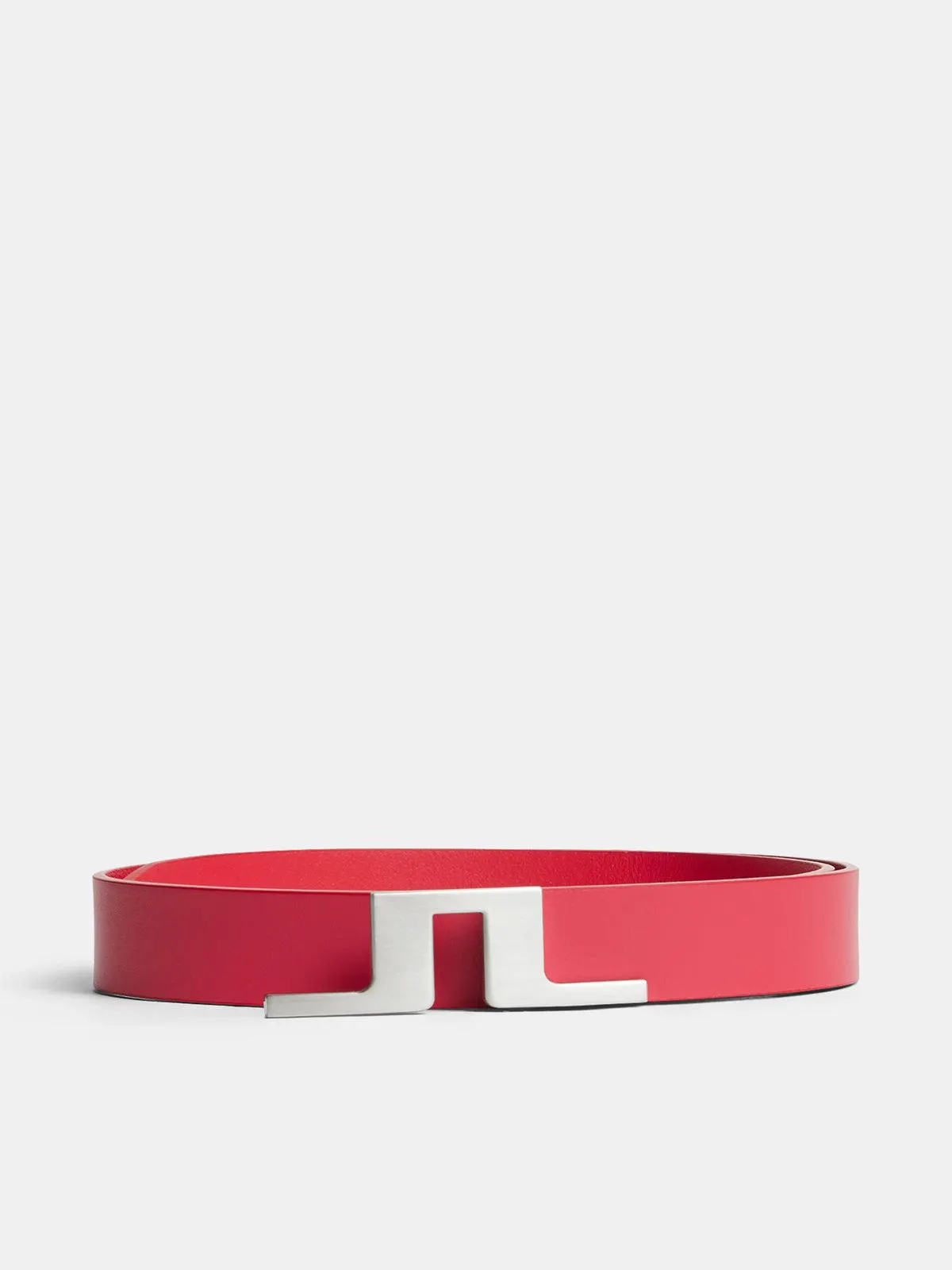 Betsy Leather Belt Rose Red