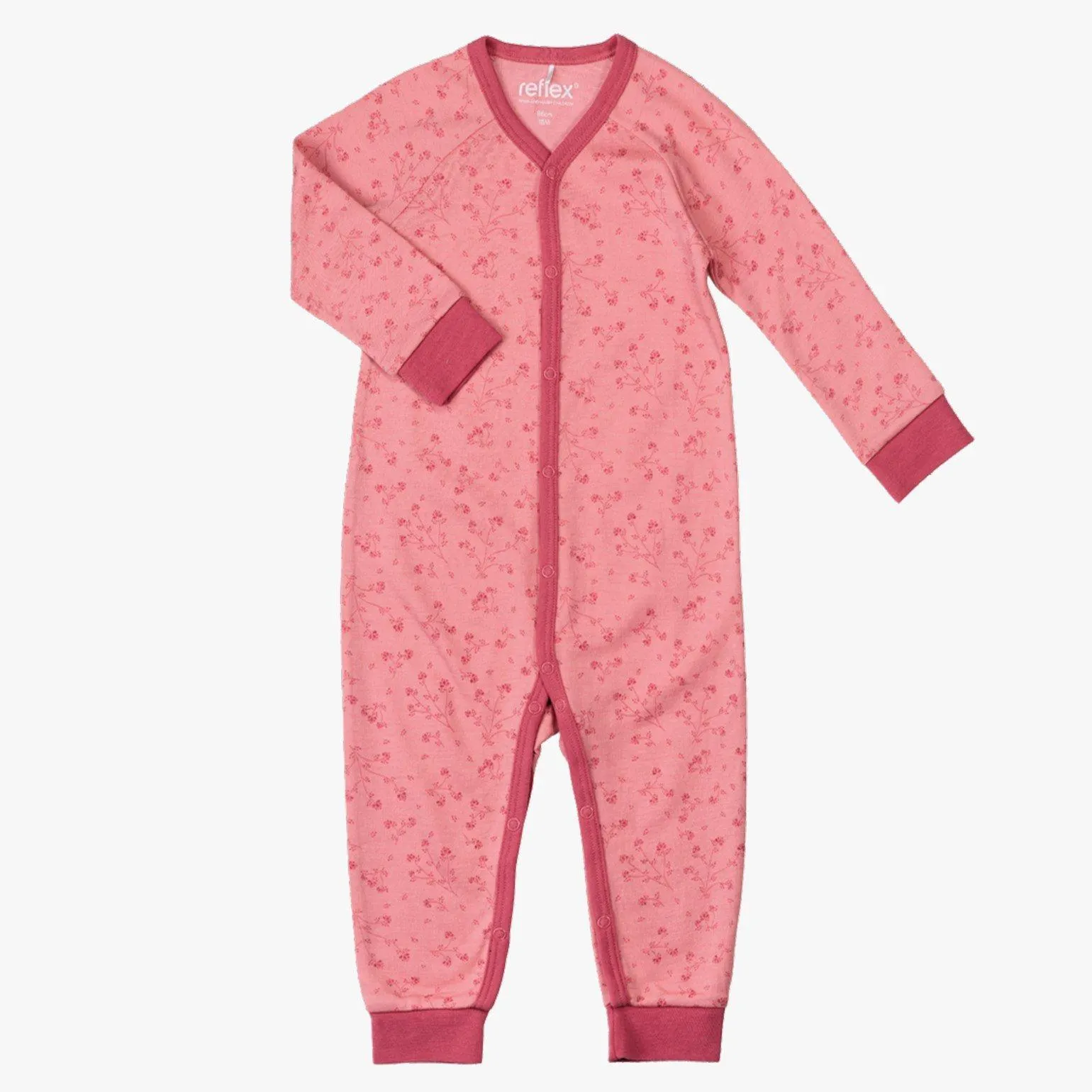 Snøfall ull/bomull heldress