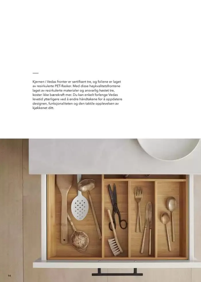 kvik kjøkken Lookbook. fra 5. mars til 19. mars 2025 - kundeavisside 94