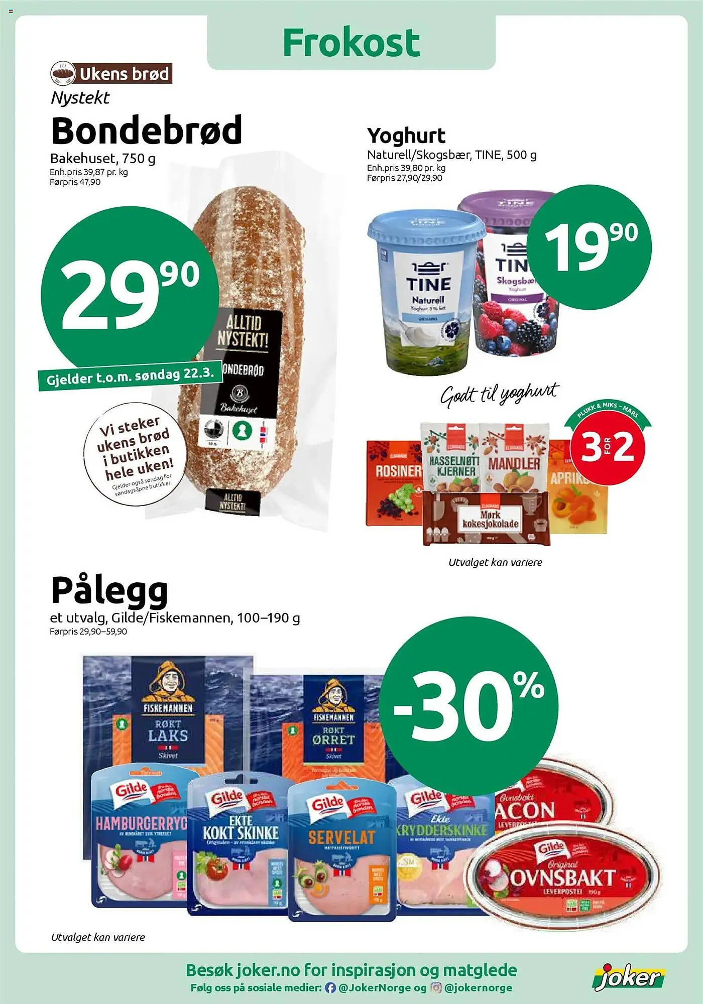 Joker kundeavis fra 17. mars til 21. mars 2026 - kundeavisside 4
