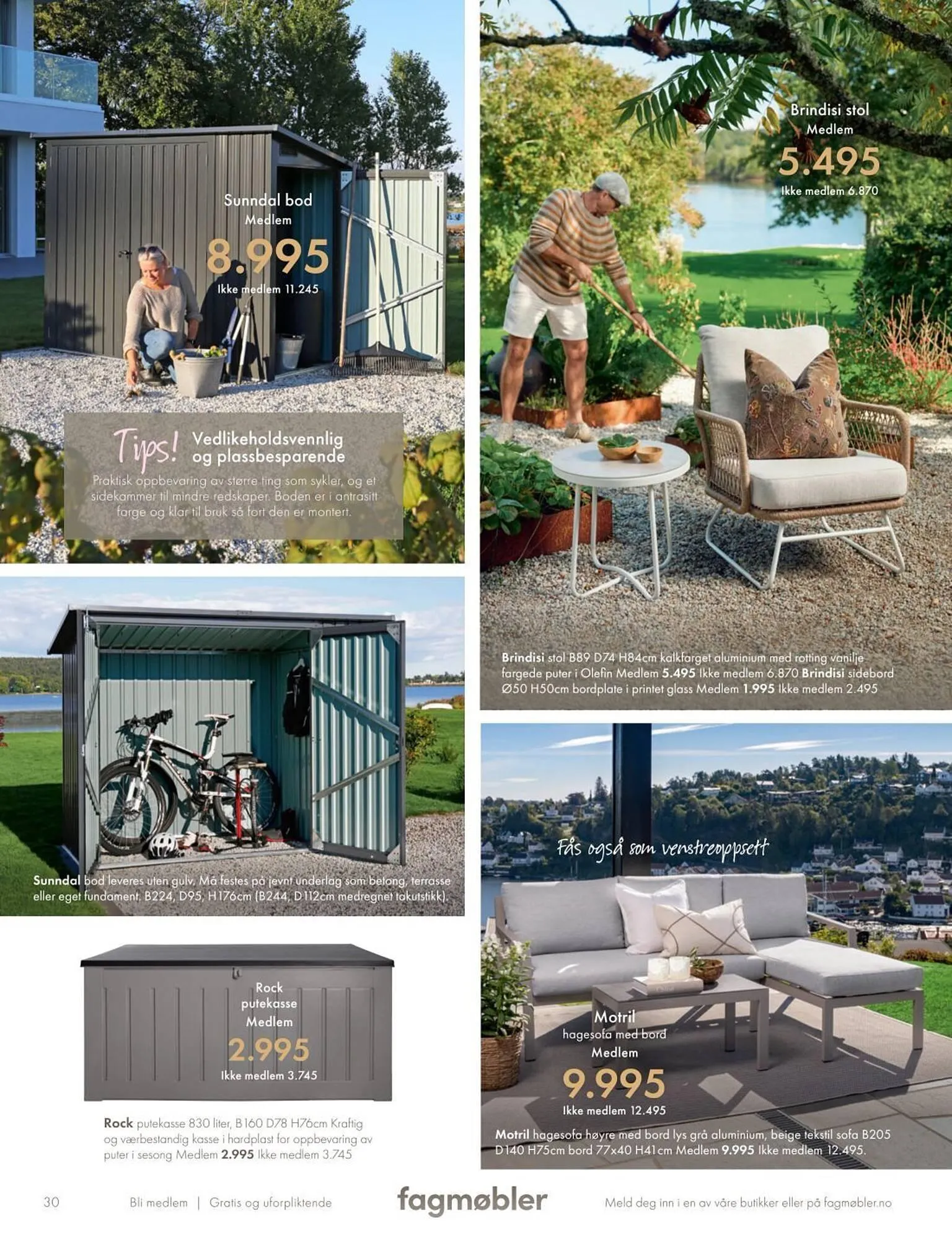 Fagmøbler Kundeavis fra 20. februar til 30. september 2025 - kundeavisside 30