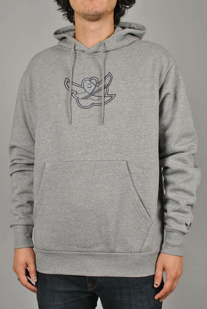 Adidas G Shmoo Hood, Grey/Navy